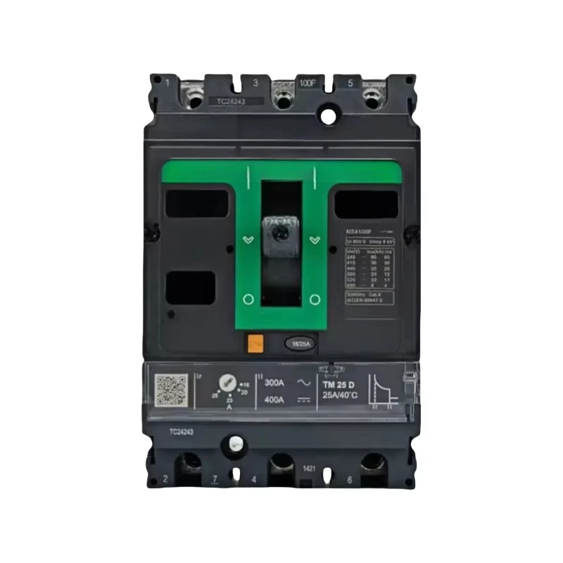 C10F3TM025 25A 3P Miniature Circuit Breaker NSX100F 250V MCB Industrial Electrical Protection Switch C Curve