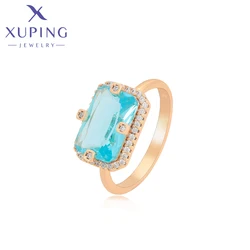 Xuping Jewelry Fashion New Arrival Gold Color Ring for Women Lady Gift A00918378