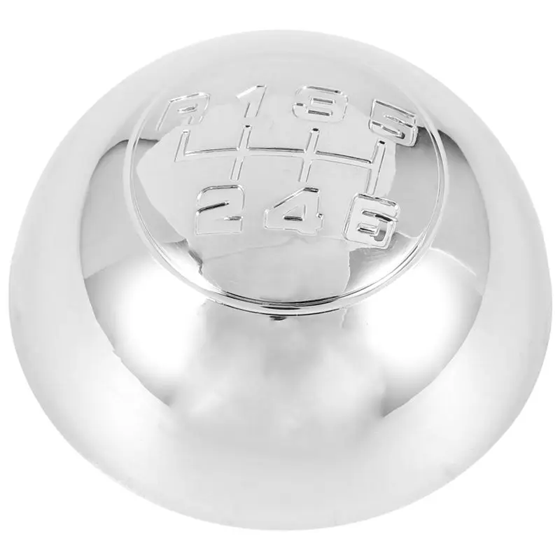 

M45K-6 Speed Chrome Gear Shift Knob Cap Cover Shifter Lever Handball Case Cover For Alfa Romeo Giulietta 2010-On 55346345