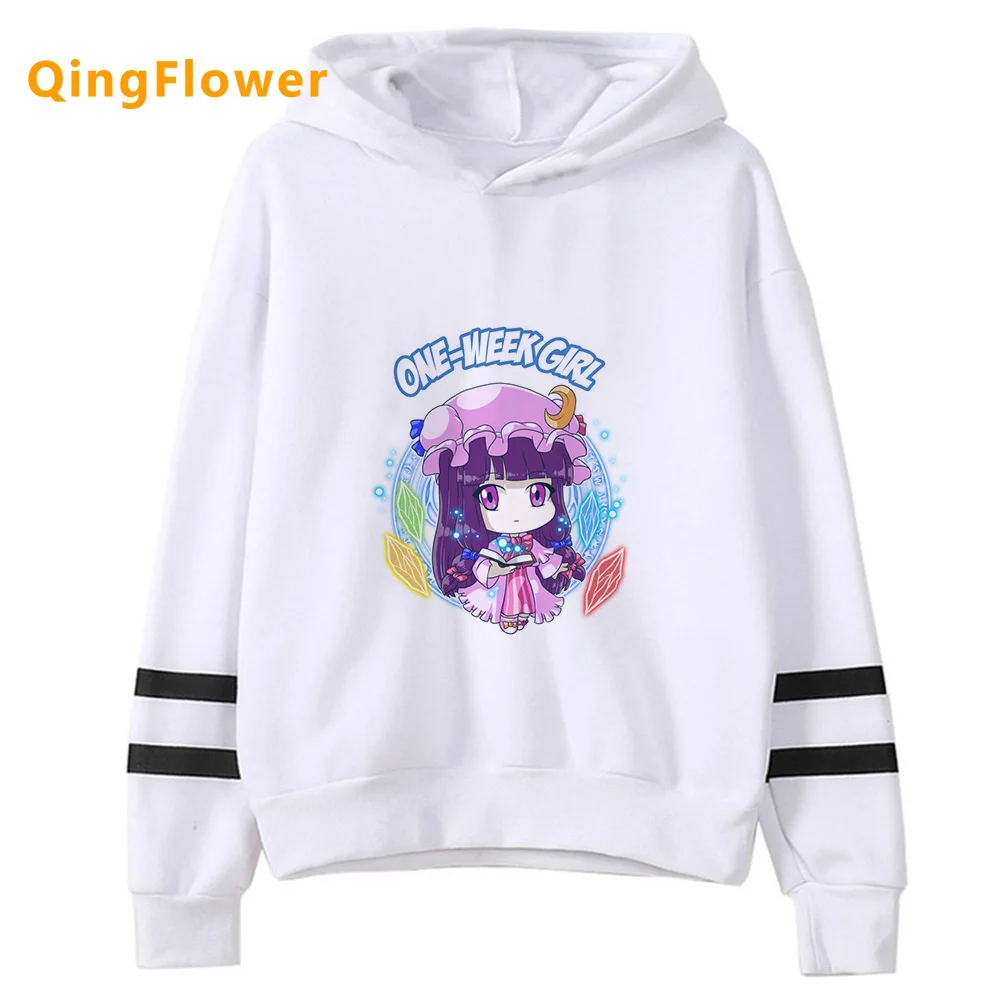 

Touhou Project Reimu Hakurei hoodies women Fleece harajuku gothic graphic hoddies female 90s Hood