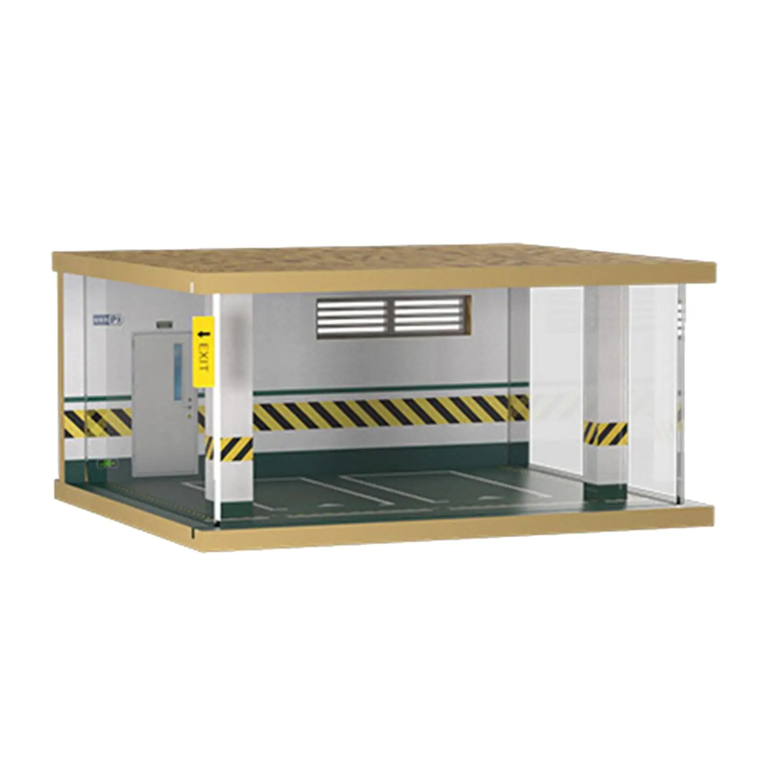 

1/32 Scale Model Car Parking Lot Scene Toy Car Simulation Underground Parking Lot DIY Dust Cover Home Decoration