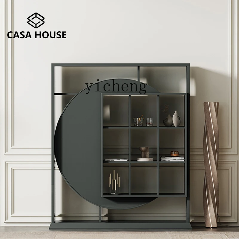 

ZK Bogu Rack Modern Simple Living Room Partition Shelf Display Cabinet Tea Display Rack