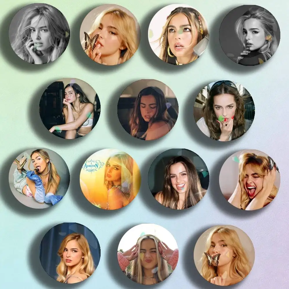 

Singer A-Addison Rae Diet Pepsi Laser Badge Creative Pins Brooch for Bag Clothes Hat Decor Gifts Fans Collect