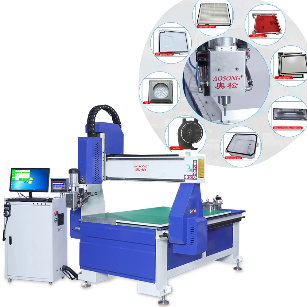 Non-Standard 3-Axis Foam Sealing Machine, Customizable AB Glue Dispenser Equipment