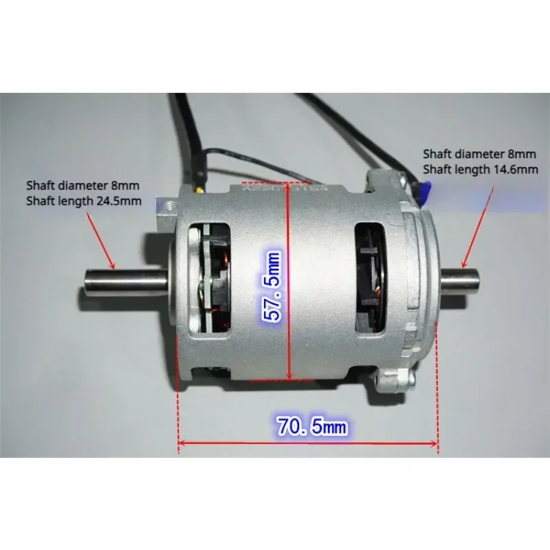 B5665 internal rotor brushless motor 12-24V low speed high torque 57mm brushless motor active cooling fan 