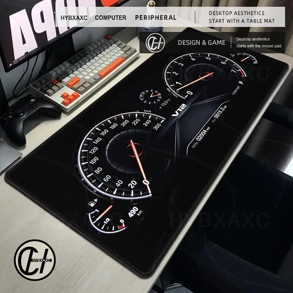 

Коврик для мыши на приборной панели автомобиля, большой коврик для компьютерного офиса, игрового стола, XXL, резиновые противоскользящие коврики для игровой клавиатуры, длинные коврики для стола