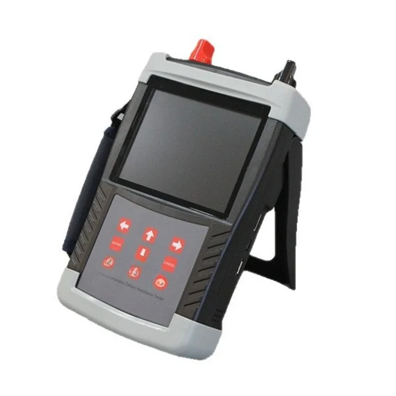 Handheld Intelligent High-Precision 100A Loop Resistance Tester for Electrical Wiring And Circuit Maintenance
