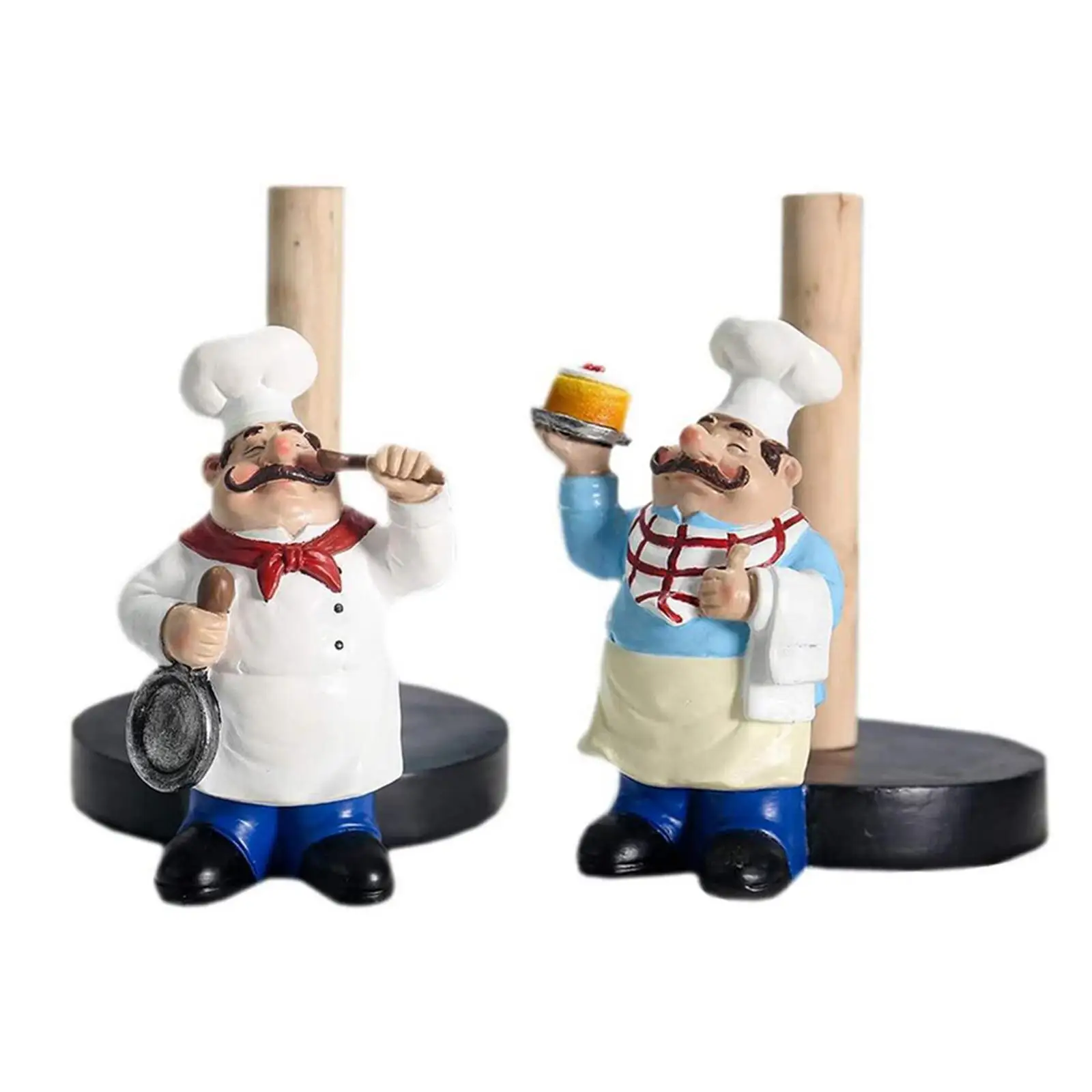 Desk Table Paper Towel Holder Paper Towel Dispenser Stand Kitchen Paper Storage Tissue Roll Holders Crafts Display Resin
