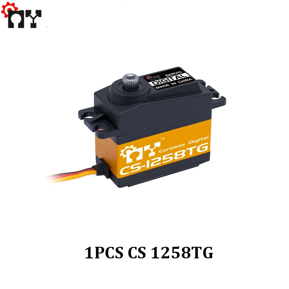 MIJN Servo CS-1256TG/1257TG/1258TG Hoge Snelheid Digitale Standaard Coreless Servo Voor RC Vliegtuig en drift auto