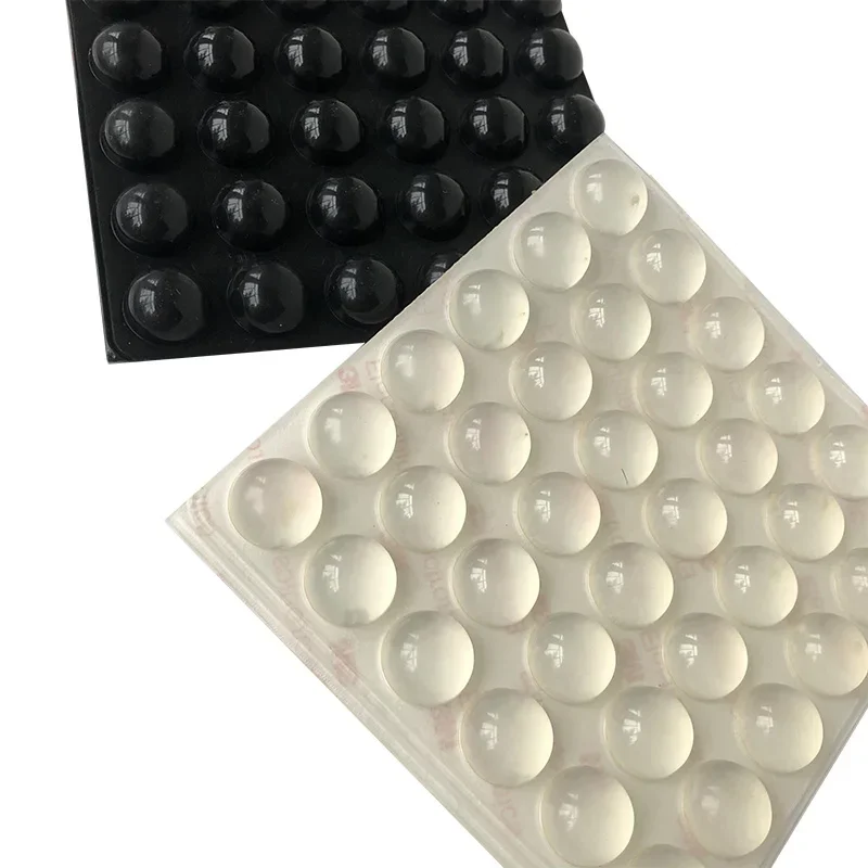 DLHiFi 8pcs HiFi Audio Speaker DAC amplificatore ammortizzatore piedi Pad assorbimento delle vibrazioni gomma Anti-Shock autoadesivo