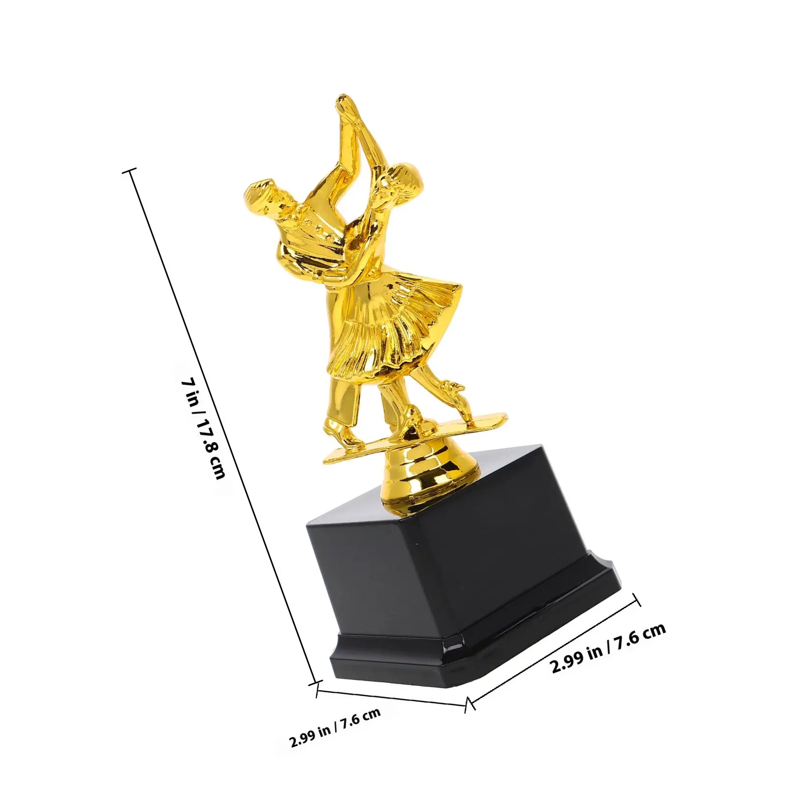Ballet Dance Trophy Plastic Dancer Award for Student Competition Winner Prize Party Decoration