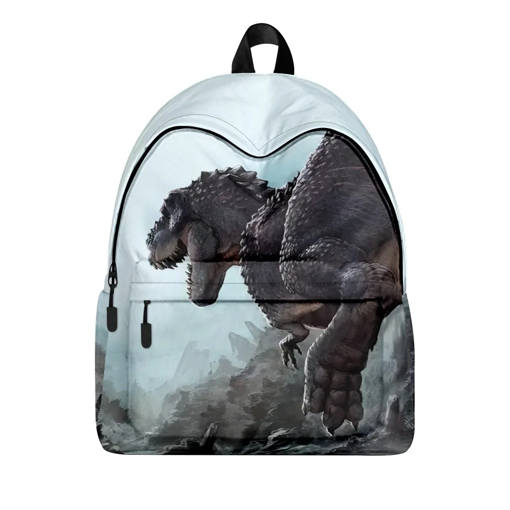 

2023 Dinosaur Backpack Primary Middle School Students Boys Girls Cartoon Anime Schoolbag Teenagers Oxford Waterproof Backpack