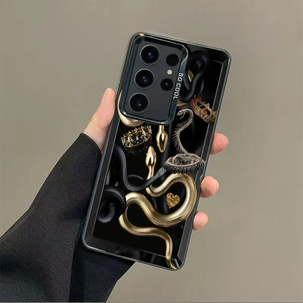 

Entwined snake Phone Case case for Galaxy S25 S24 S23 S22 S21 S20 Ultra/ FE/Plus shock-proof rear cover anti-fingerprint