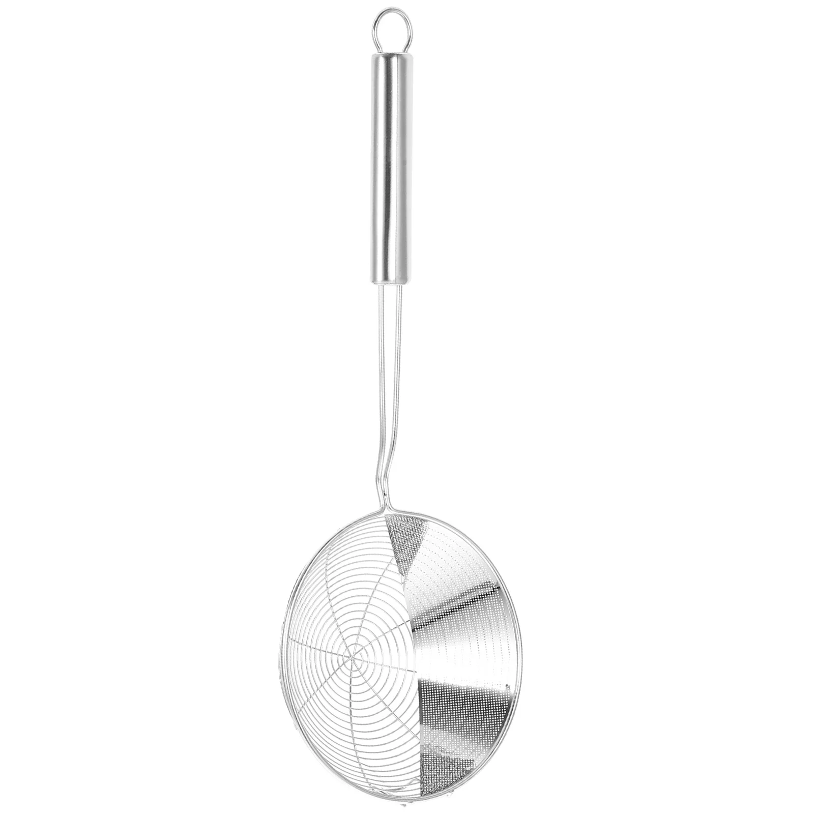 

1pc Stainless Steel Colander Pasta for Draining Vegetables Spaghetti Noodles Multi Functional Filter Spoon Kitchen Utensils