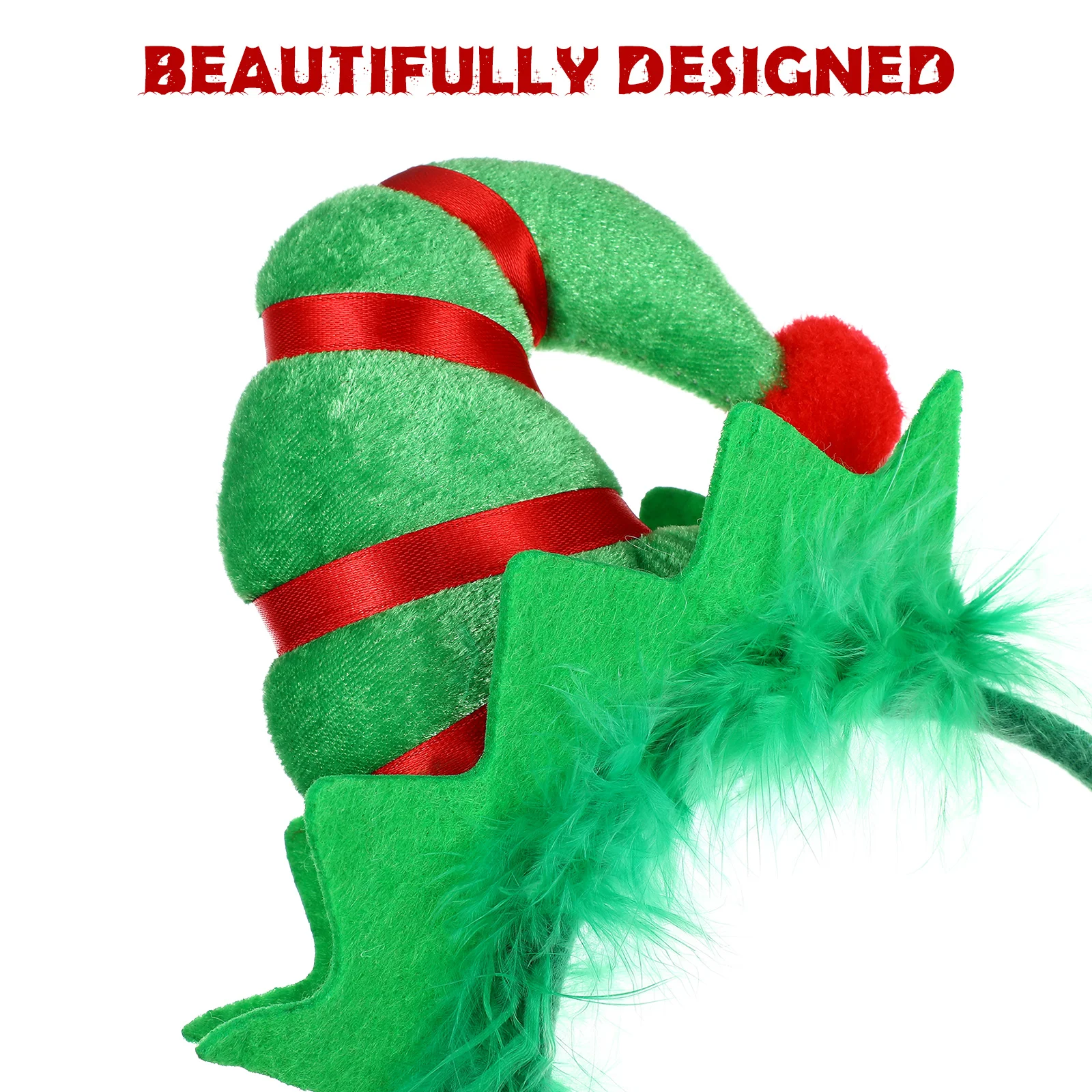 2 Pcs Christmas Party Hair Bands Funny Headband Child Headbands for Kids