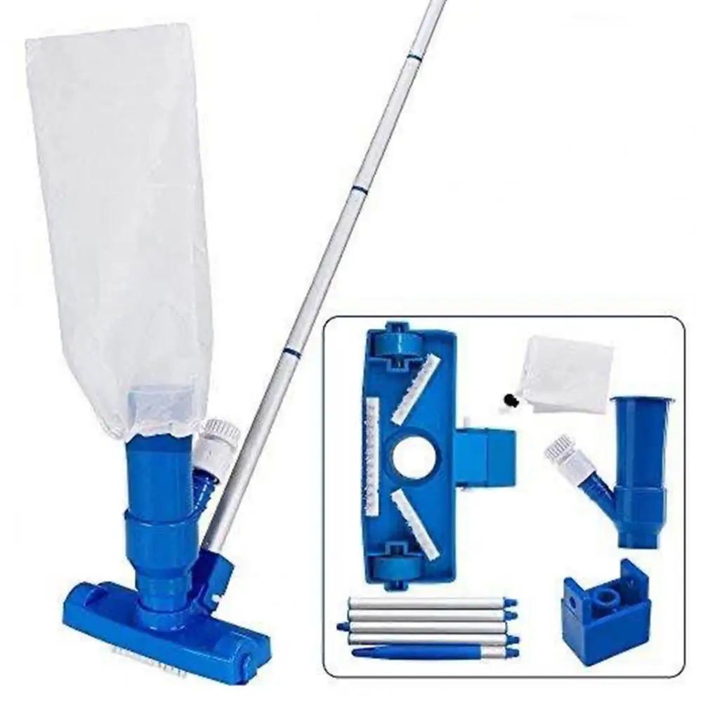 Swimming Pool Vacuum Cleaning Tool Underwater Cleaner Handheld Jet Pool Vacuum for Above Ground Pool Attach to Garden Hose