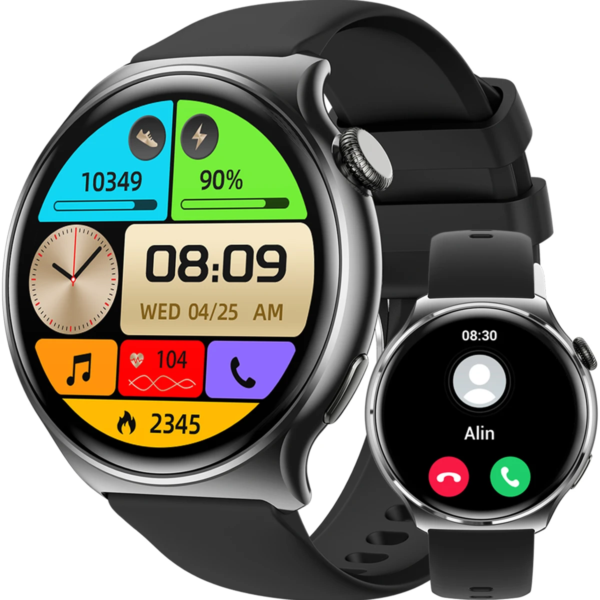 

2024 New 1.43 Inch AMOLED Screen Smart Watch 2024 Bluetooth Call Watches For Women Health Monitor Sport Fitness Women Smartwatch