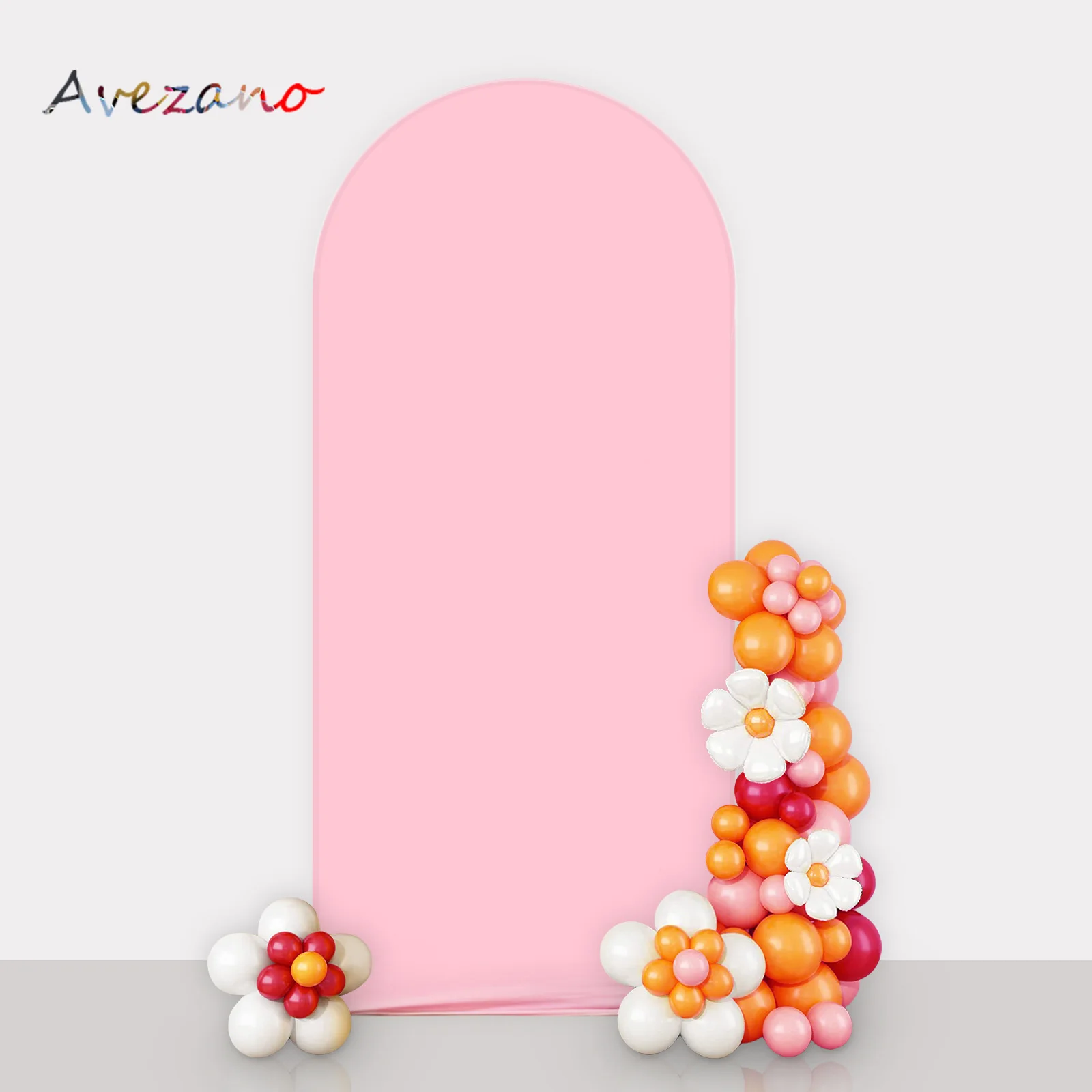 

Arch Backdrop Cover Wedding Flower Stand Background Elastic Spandex Dual Side Birthday Party Decoration Photography Fabric