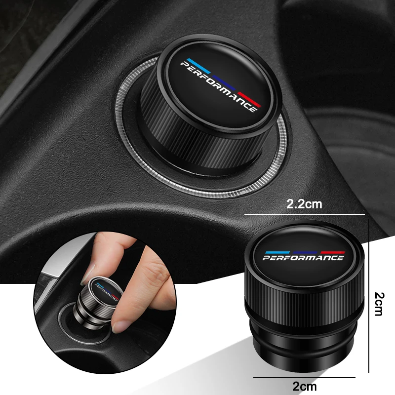 Car Cigarette Lighter Cover Cap For BMW M Power Performance E30 E34 E36 E60 E46 E90 E71 E87 E70 F30 F10 F20 X1 X3 X4 X5 X6 X7