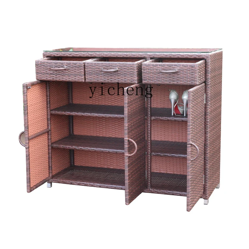 

ZK Outdoor Balcony Shoe Cabinet Hallway Locker Household Economical Large Capacity Garden Storage Cabinet Storage