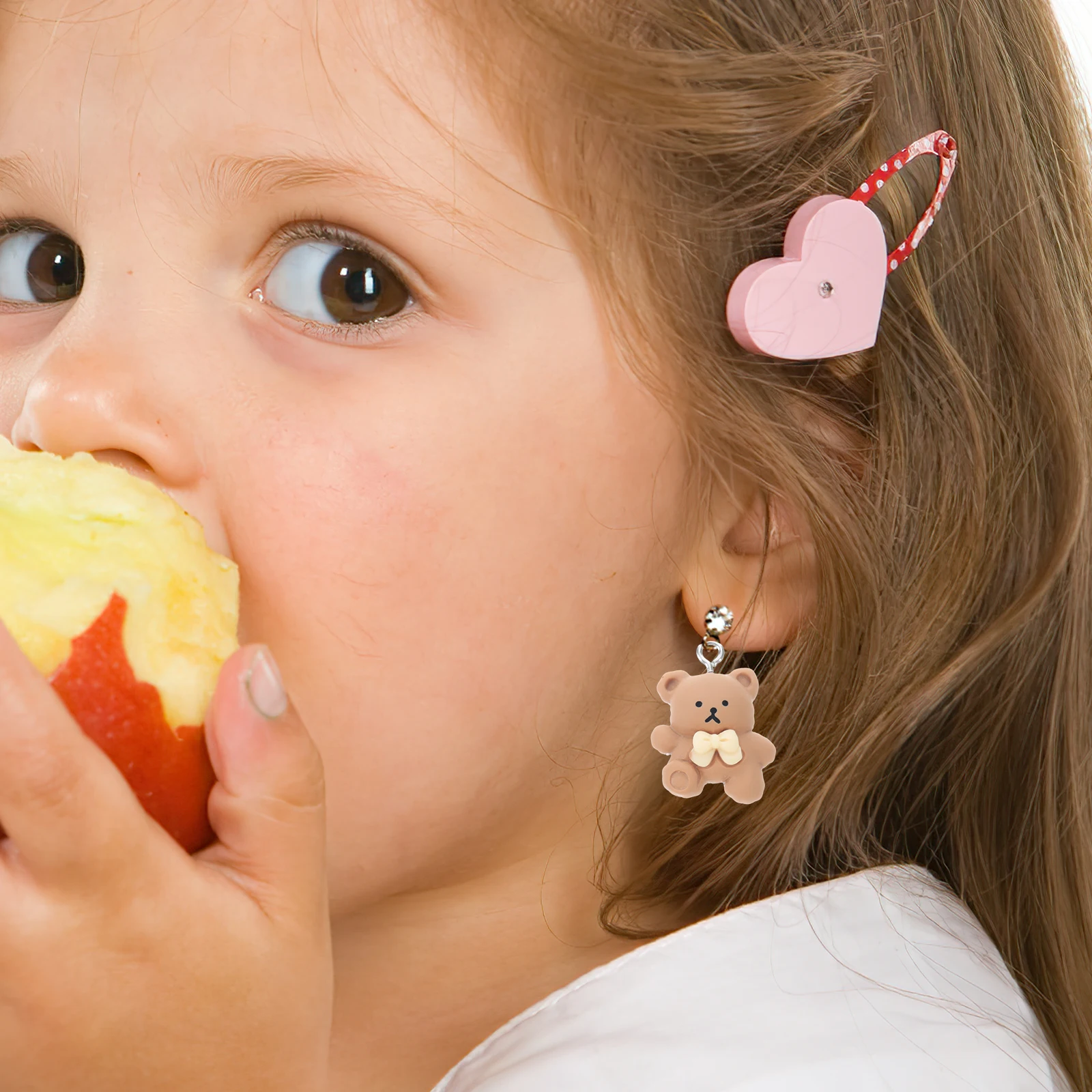 

24 шт., маленькие подвески в виде медведя из смолы, ювелирные изделия «сделай сам», подвески для ожерелья, браслета, серьг, аксессуары для волос, ремесленное украшение