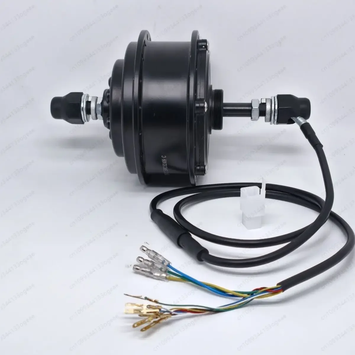 Electric bicycle rear drive wheel hub motor disc brake spinning 36 holes copper wire 36V48V250W350W brushless with teeth