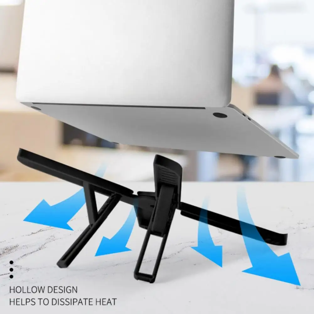 Support Pliable et Polyvalent pour Ordinateur Portable, Tablette, Refroidissement Universel, MacBook Pro, iPad