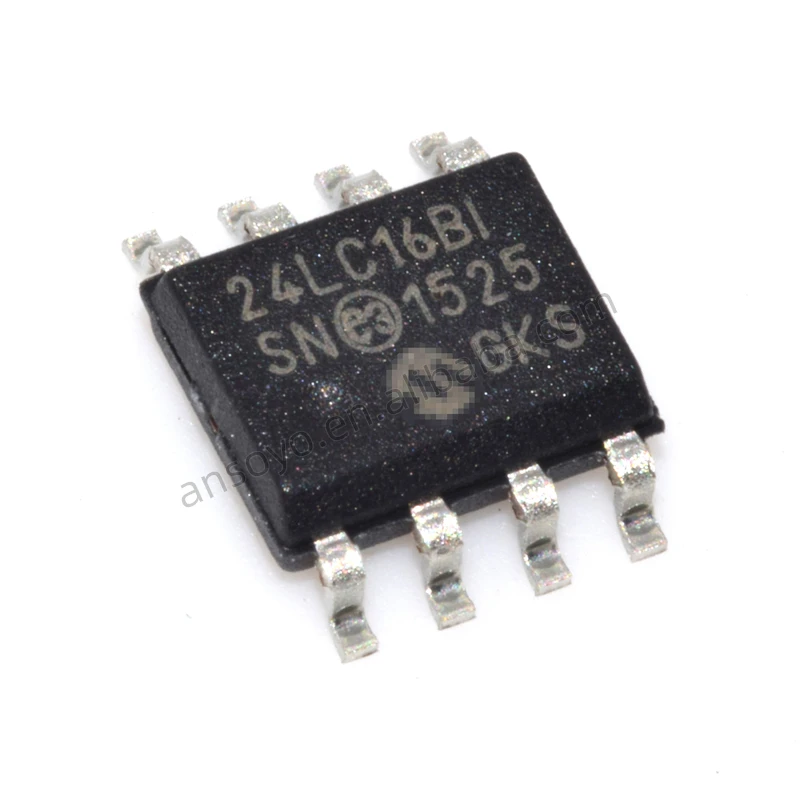 5PCS 24LC16B-I/SN 24LC16B SOIC8 IC