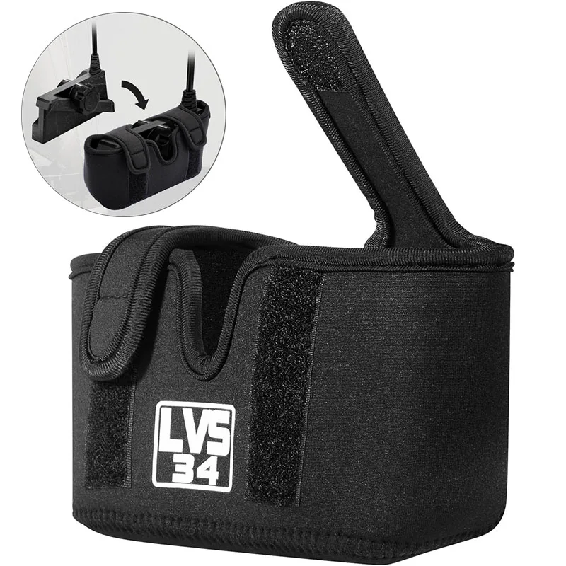 Transducer Travel Cover, Transducer Protective Cover for Garmin Livescope LVS34, Neoprene, Waterproof UV-Proof Scratch-Resistant