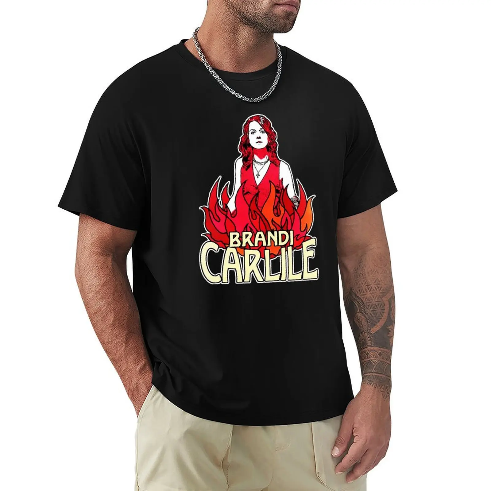 Brandi Carlile T-Shirt plus size tops funnys graphic t shirts mens t shirts