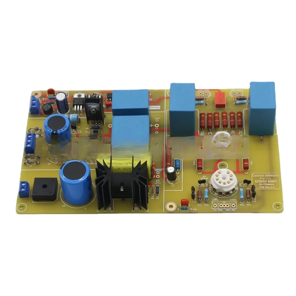 

for Preamp Circuit 12AU7 Tube Stereo Preamplifier Board Base On Conrad-Johnson PV12