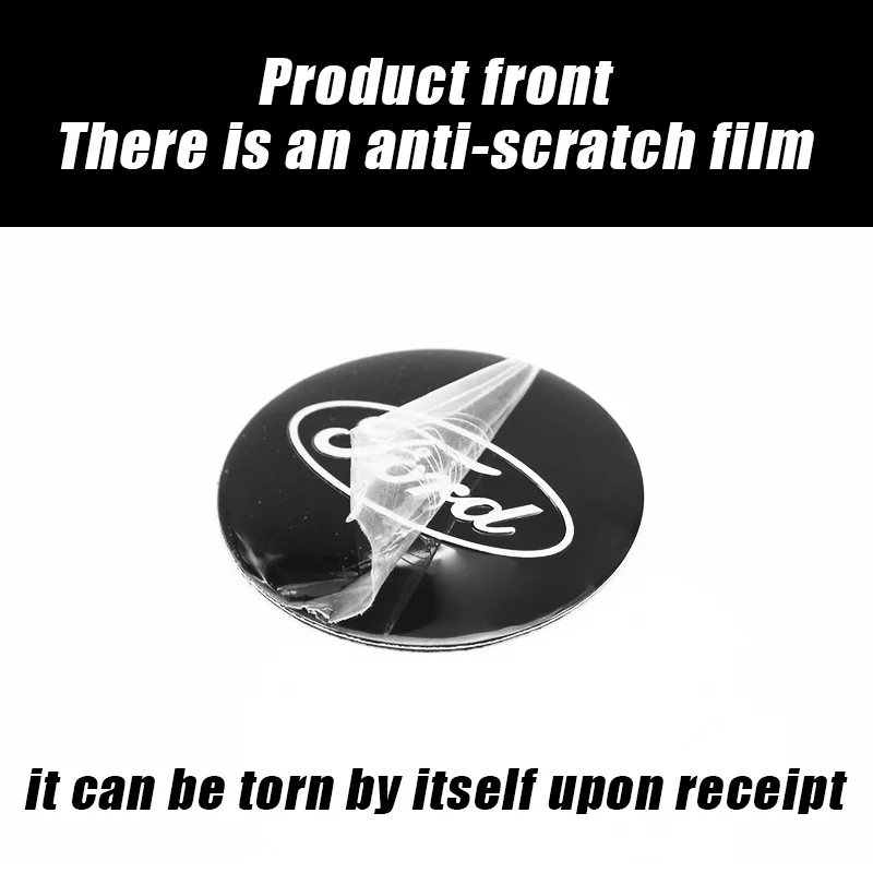 4pcs 56/60/65mm 자동차 외장 장식 액세서리 휠 허브 센터 캡 스티커 액세서리 ... - 2