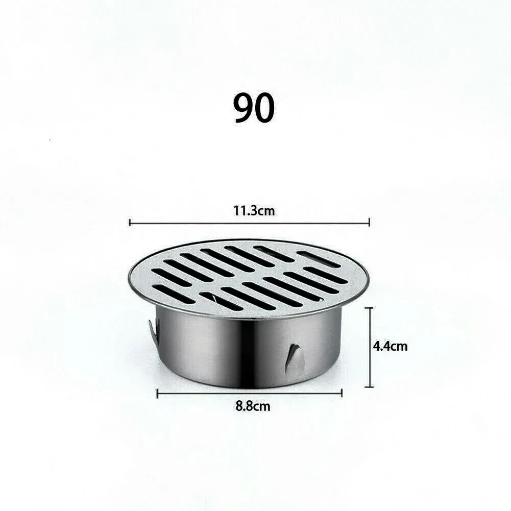 Cover Floor Drain 304 Stainless Steel Accessory Adapter Assembly Drainage Roof Fitting Replacement High Quality