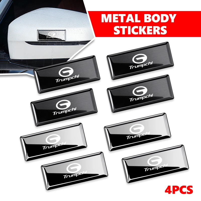 Autocollant de carrosserie de voiture, emblème en alliage d'aluminium, autocollants auto pour GAC Motor Trumpchi M6 ‌   M8 ‌   E8 ‌   PHEV ‌   E9 ‌   Empow GS3 ‌   GS4 ‌   GS8 ‌