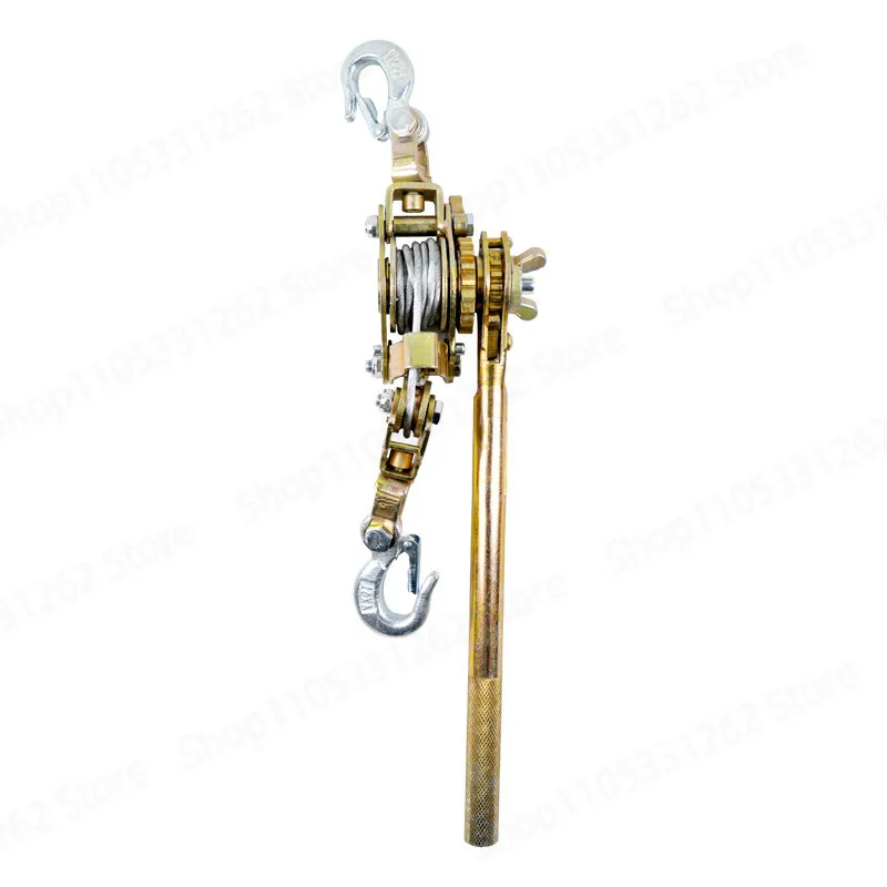 High Quality Multifunctional Wire Rope Tightener, Double Hook Clamp Device for Loading Machine and Cable Tensioning