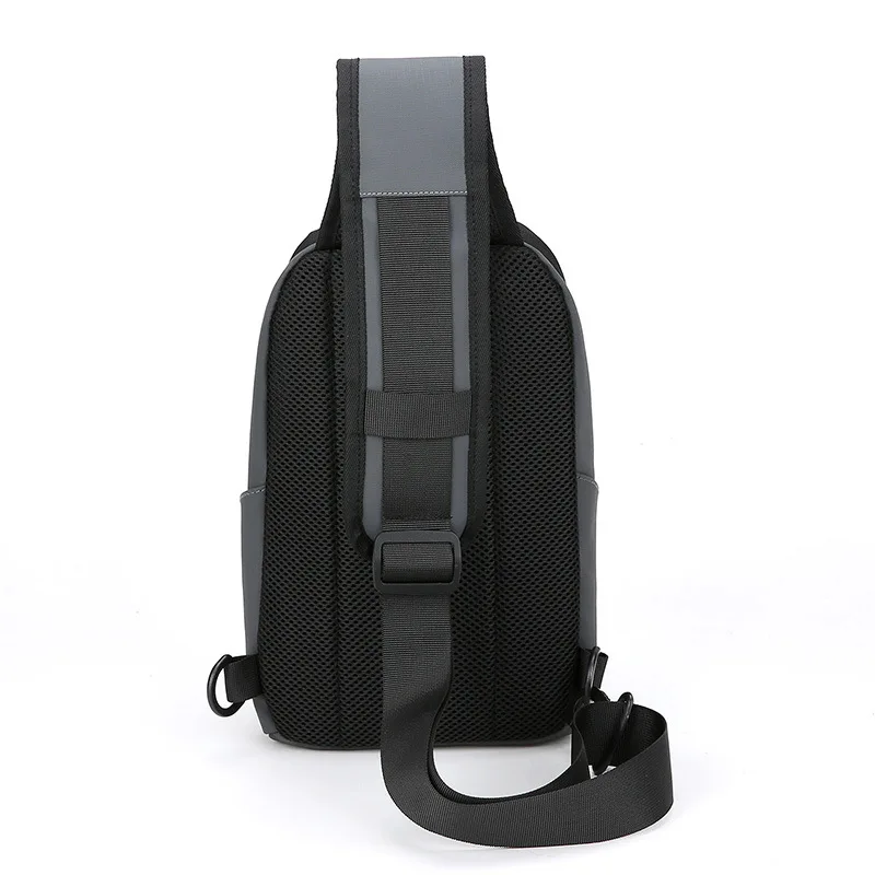Fashionable Men's Crossbody Bag - Multi-functional Outdoor Front Pocket Bag - Large Capacity Waterproof Single Shoulder Bag