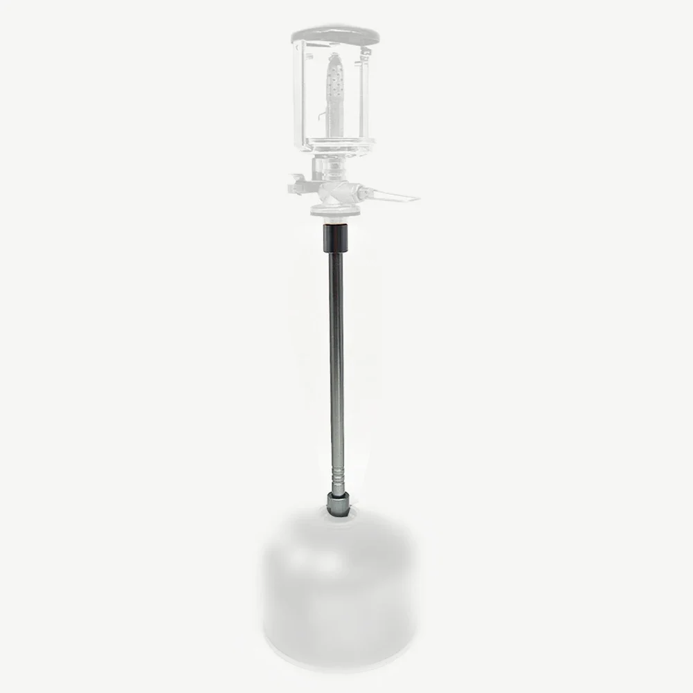 

Camping Gas Light Aluminum Alloy Lantern Extension Pole Secure Gas Tank Extension Pole Lantern Rod Camping Accessories