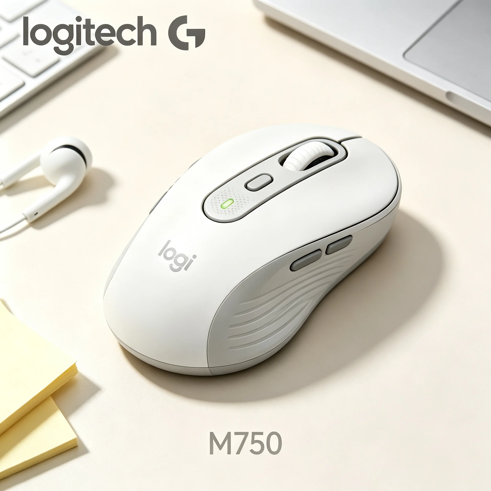 Logitech Signature M750 Mouse High Stability Tracking Silent Mice For Daily Office Use & Casual Gaming Session