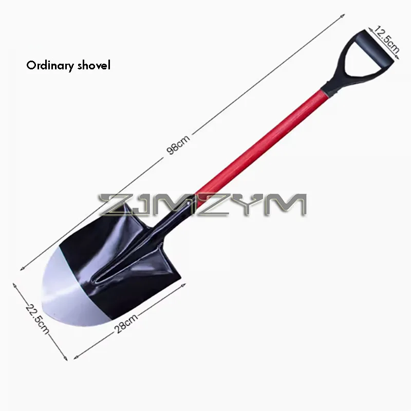 Manganese Steel Quenching Shovel Multifunctional Shovel Off-Road Climbing Tool Rescue Outdoor Vehicle Shovel Portable Hand Tools