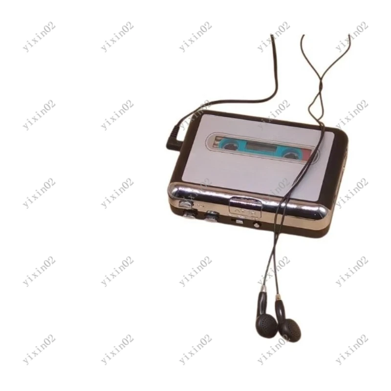 Classic Music Cassette Player Portable Retro Walkman Personal Cassette Tape Music Player