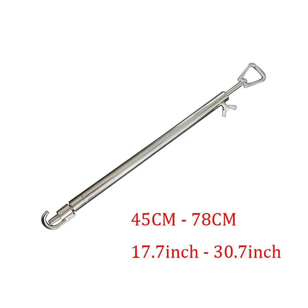 Door Jammer Stainless Steel Hood Prod With Nylon Rope Paintless Dent Repair Accessory Tools