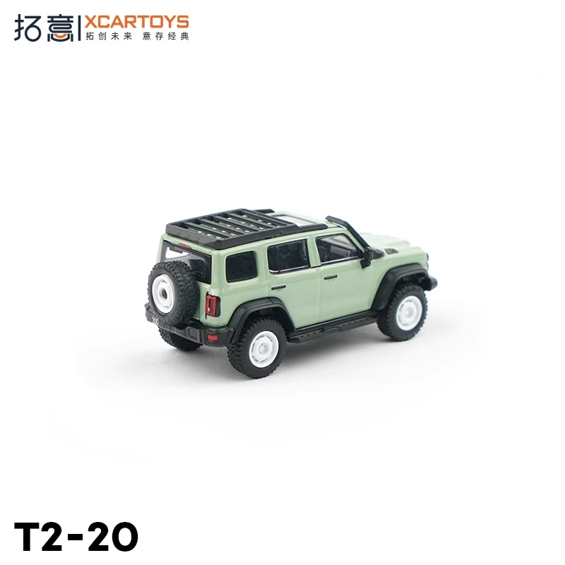XCARTOYS 1:64 Tank 300 02 ريترو الأخضر سبيكة يموت الصب نماذج السيارات الكبار المقتنيات الصبي لعبة GiftModel جمع المتحمسين