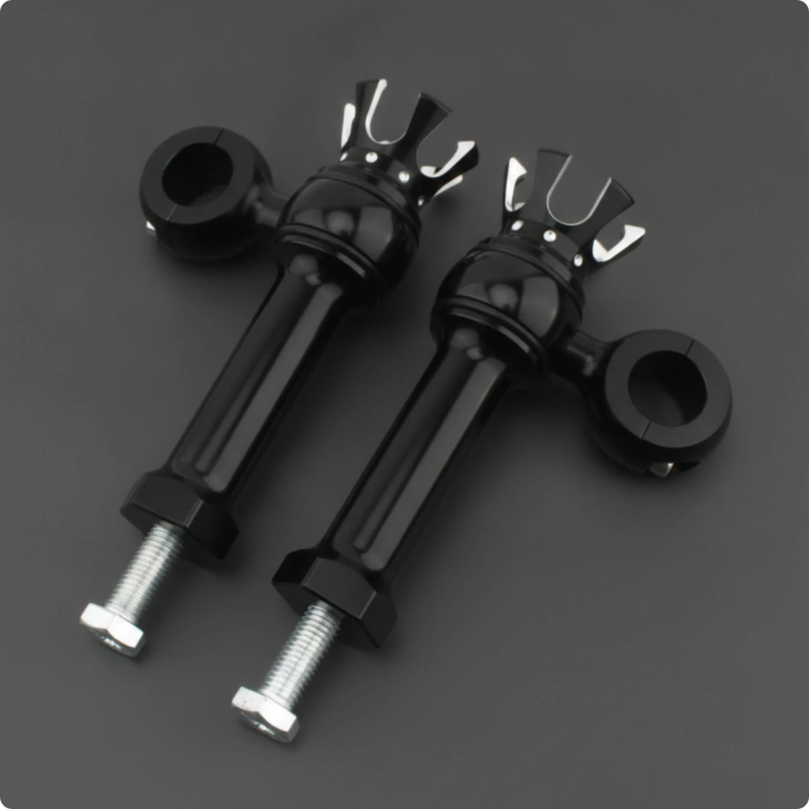 1 Inch Handlebar Riser Universal Fit Harley Handlebar Riser Easy Installation Lightweight for Replacement