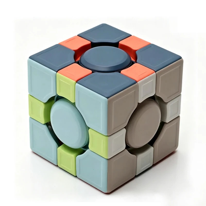 NEW YJ QianJi 3X3 Speed Cube Stickerless Special-Shaped Puzzle Cubo Magico Educational Toys Gifts For Teenagers & Adults