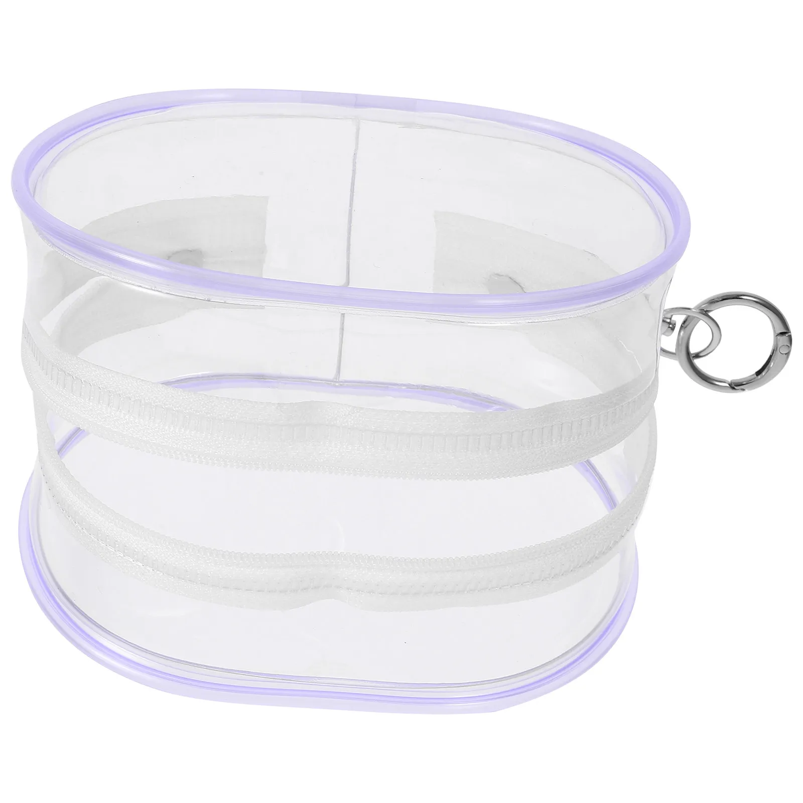 

Clear Cotton Display Bag Portable Lightweight Storage Holder Small Pouch for Outdoor Use Hanging Decor Multifunctional Container