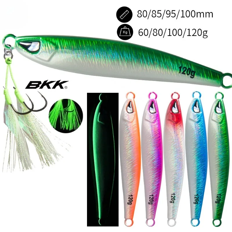 

Luminous Jig 60g-100g120g Durable Bionic Hard Bait with Realistic Design - Perfect Sea Fishing Accessory Trout Perch Pike Bait