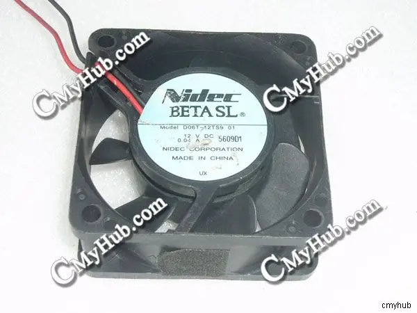 Для Nikon D06T-12TS9 01 DC12V 0.04A 6025 6CM 60mm 60x60x25mm 2pin охлаждающий вентилятор Φ 01