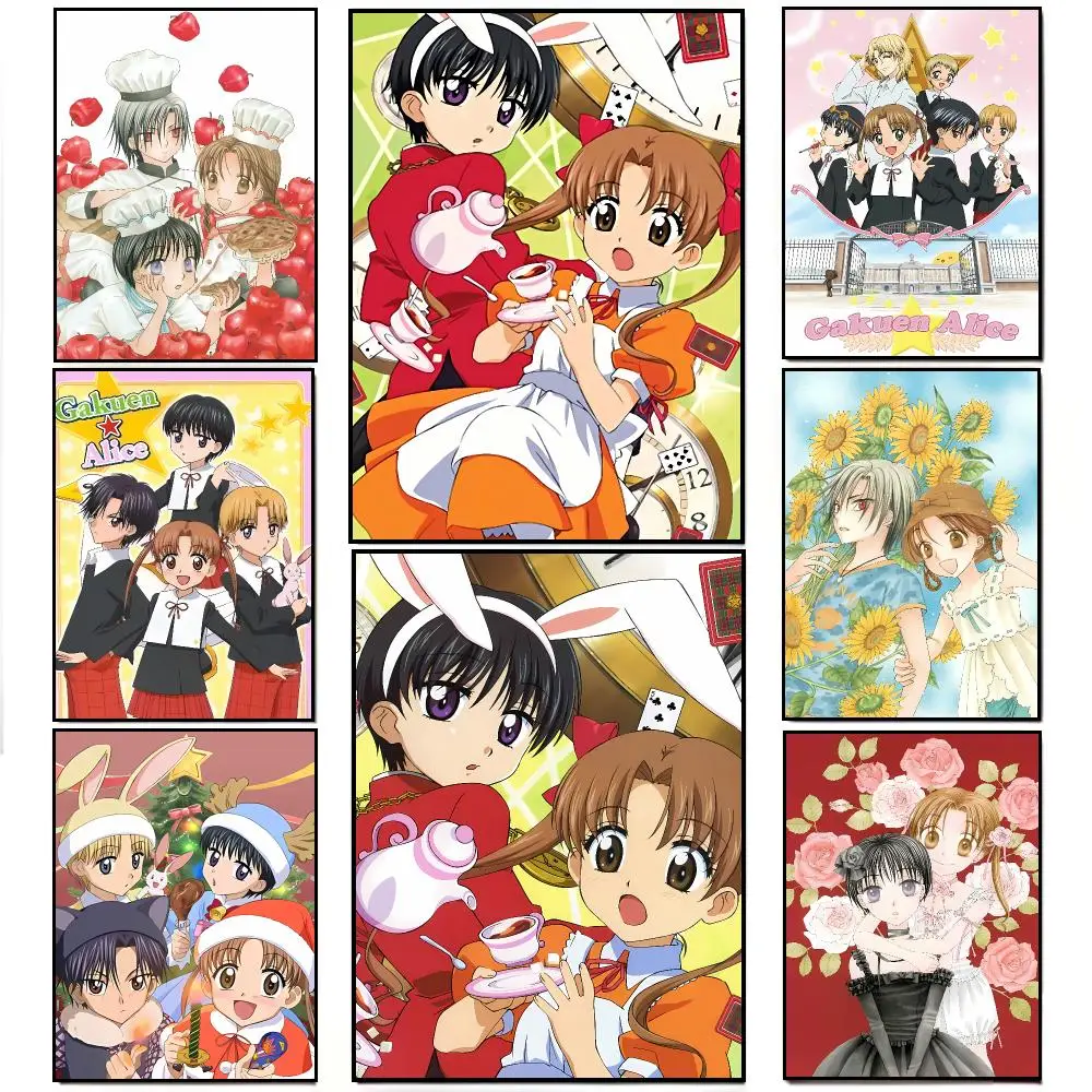Magical Sweet School G-Gakuen Alice Poster HD  Waterproof Wall Sticker Bar Living Room Decor Gift