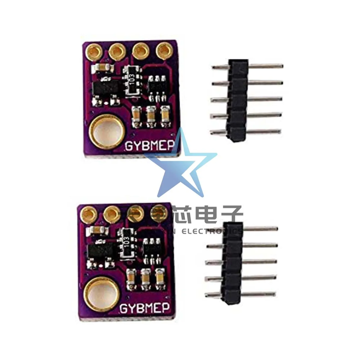 Gy-Bme/Bmp280 3.3V-5V Temperature and Humidity/Large Pressure Sensor Module Digital