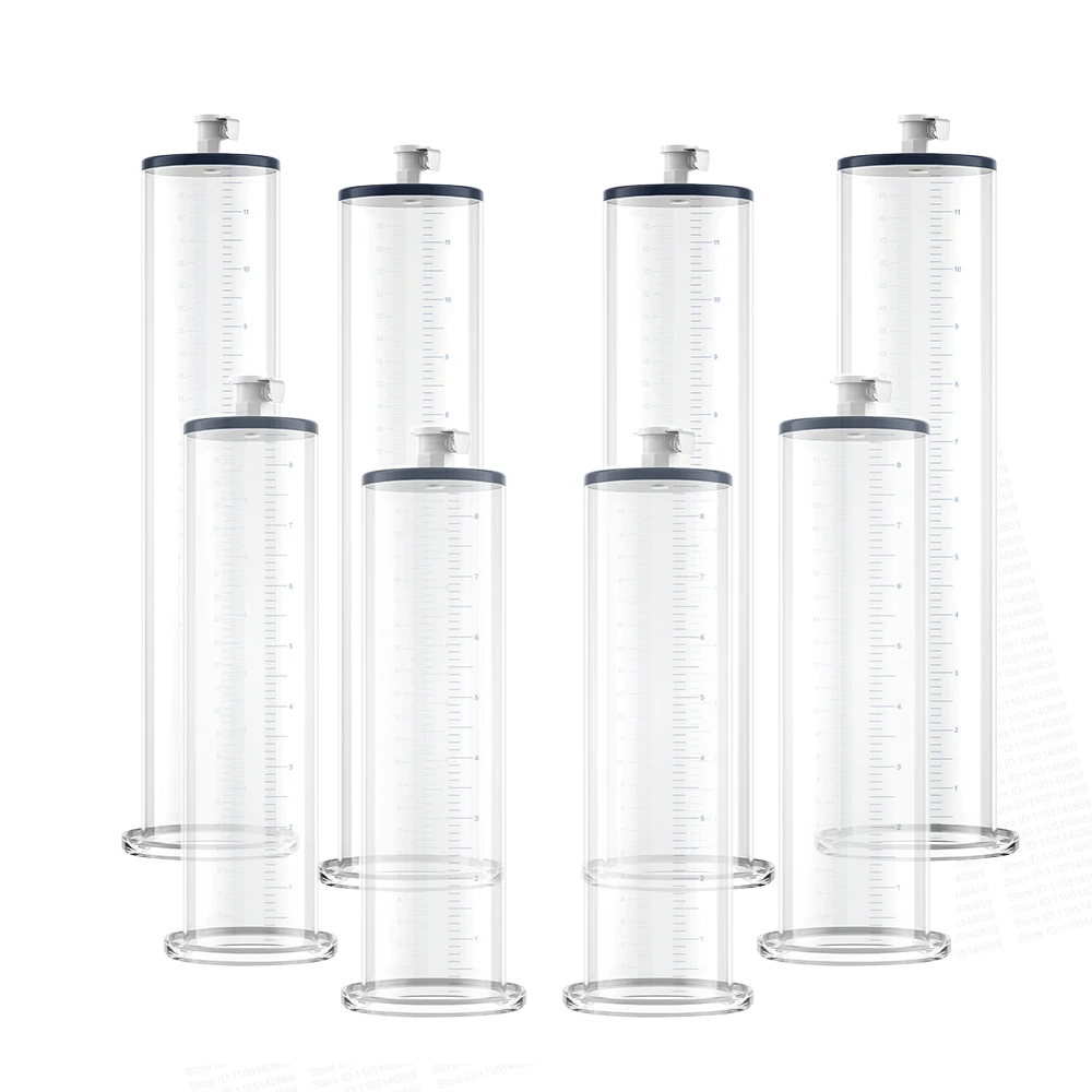 Penile Vacuum Pump Attachment Pump For Penis Enlargement Automatic Pump Silicone Sleeve For Penis Pump Tube Gasket PressureGauge